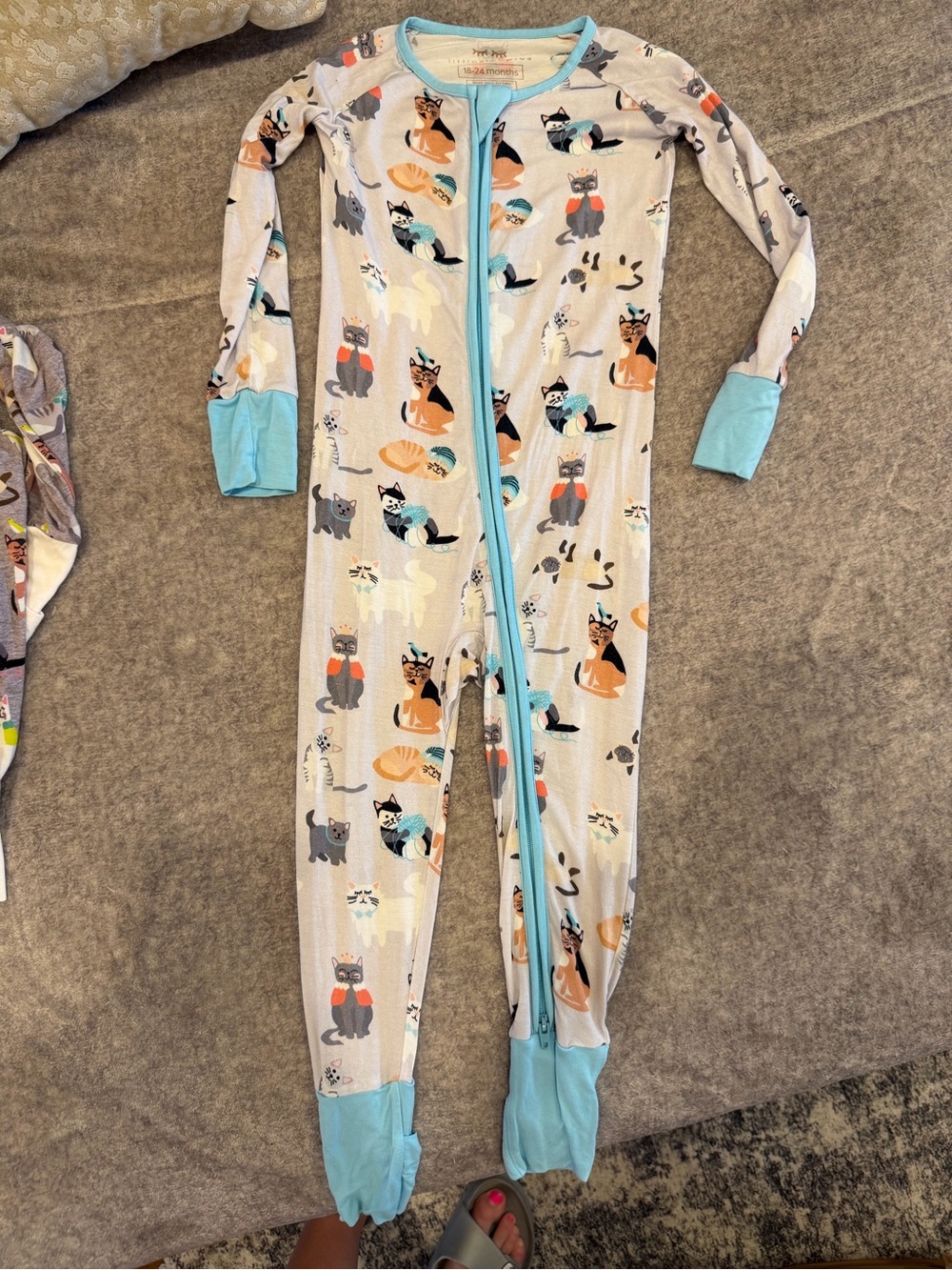 Little Sleepies OG Cool Cats - 18-24 Months